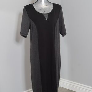 NWT  JunaRose black/grey dress